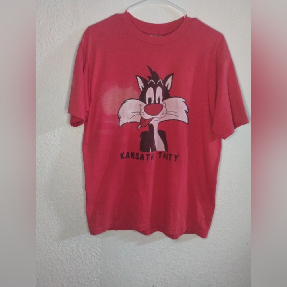 Vintage Hanes Sylvester Kansath Thity Single Stitch Size XL